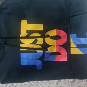 Nike extra large men's black hoodie